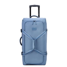 florence by mills On A Roll Two Wheel Rolling Travel Duffle Bag, Zinc Blue, 28 Inch