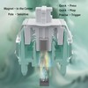 Zjmehty GATERON Magnetic Jade Switches for Magnetic Mechanical Keyboards,Linear 30gf/electromagnetic