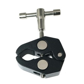 RLECS Super Clamp C-Clamp with 1/4 and 3/8 Thread for Photography Desktop Mount Holder LCD Monitor Flash Desks Carts Benches Worktables Camera Monitor LED Light Umbrellas Plate Glass