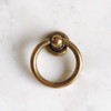 Antique Brass Ring Pulls Brass Cabinet Knobs and Pulls Kitchen