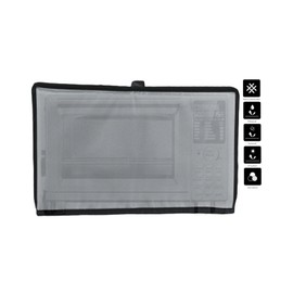 Heavy Duty Dust Cover Water Resistant Compatible With Nuwave Bravo XL Pro 30QT Air Fryer Toaster Oven 20856/TOSHIBA AC25CEW-SS/AC25CEW-BS Convection Toaster Oven (Silver Grey)