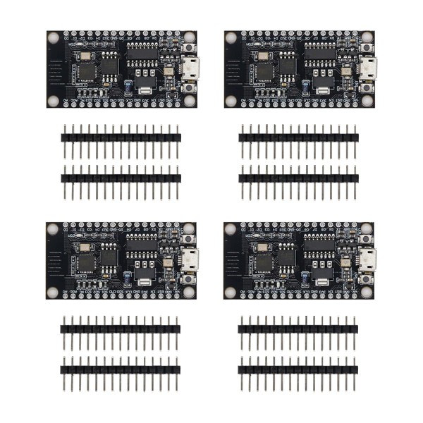 4pcs NodeMCU V3 LuaWiFi IoT Module Integrated with ESP8266 Flash