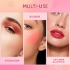 Fovcos 2-in-1 Lip Crayon, lip liner, Lip Liner Pencil, Slim