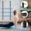 Retyion Yoga Mat Holder Wall Mount Yoga Mat Storage Holder