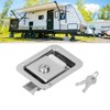 Tbest Travel Trailer Lock, RV Door Lock Travel Trailer Lock
