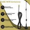 KUNLONGSKY WiFi Antenna Booster 7dBi 2.4GHz for Wireless LAN WLAN,