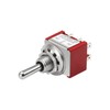 Heschen Mini Toggle Switch, MTS-223, (ON)-Off-(ON) Momentary Type, DPDT, 6