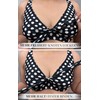 Vivisence 3203 Women's Bikini Bra Soft Cups Striped Pattern -