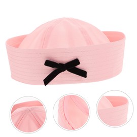 LABRIMP Fashionable Sailor Hat Women's Costume Accessory Men's Navy Hat for Parties Cosplay