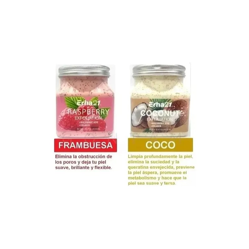 5 Exfoliante Facial Y Corporal Aromas Hidrata Aclara Mancha