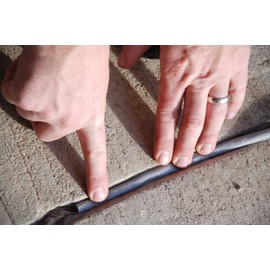 Sashco - 30381 Pre-Caulking Filler Rope Backer Rod Roll, 100' Length x 3/8" Width, Grey