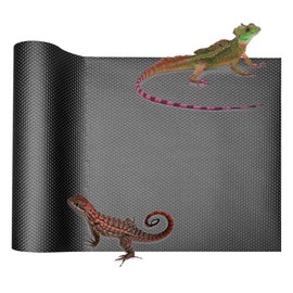 Gamoonlen Bearded Dragon Tank Accessories, Reptile Terrarium Carpet Substrate for Leopard Gecko, Lizard, Iguana, Snake, Tortoise, Non-Adhesive Reptile Bearded Dragon Substrate (118 INCH)