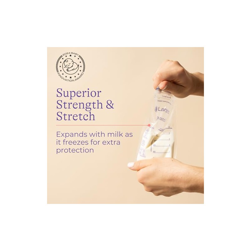 Lansinoh Breastmilk Storage Bags, 100 count