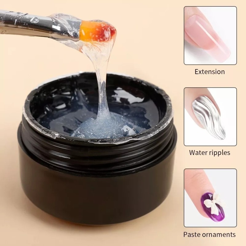 Nail Art Pegamento Para Cristales Estoperoles Dijes Piedras De Uñas