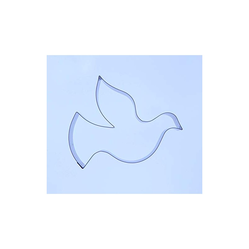Dove Cookie Cutter - Stainless Steel - 100mm Approximately