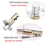 QRITY Tubular Mortice Latch, Adjustable Size 60/70mm, Fits Door Thickness