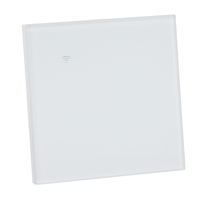 WiFi Smart Wall Light Switch Glass Panel Bluetooth Voice Control