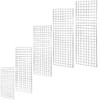 4ft mesh NEW HEAVY DUTY GRID WALL/GRIDWALL MESH CHROME DISPLAY