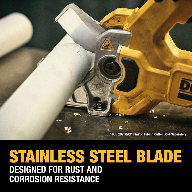 DEWALT Plastic Tubing Cutter Replacement Blade for DCE180B (DCE1801)
