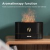 Essential Oil Diffuser 180ml USB Flame Light Fine Mist Aromatherapy