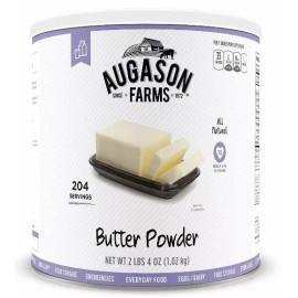 Augason Farms Butter Powder #10 Can Prepper Emergency Food Storage Survival MRE