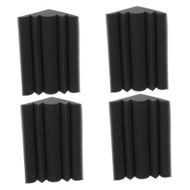 4pcs Sound Insulation Cotton Soundproof Foam Soundproof Foam Mass Loaded Dampening Panels Foam Wedges Sound Panels Bass Wall Panel Polyurethane