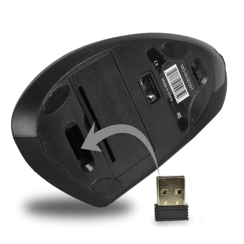 iMicro 2.4G Wireless Vertical Ergonomic Mouse MO-WVEP01
