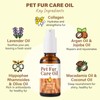 Fellpflege-Öl für Hunde & Katzen - Entwirrungsmittel, glänzendes & seidiges