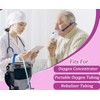 Heyshapeing Oxygen Hose Holder, Tubing Strain Relief & Support, Compatible