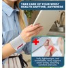 HiRui 2-Pack High-Elastic Wrist Support Straps Wrist Compression Bandage -