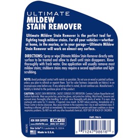 Star brite Ultimate Mildew Stain Remover - 16 OZ (098616) , Black