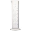 Vitlab Polypropylene Measuring Cylinder, Low Shape, Round Base, 100 ml