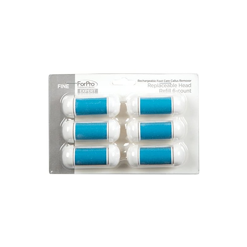 ForPro Professional Collection Expert Rechargeable Foot Care Callus Remover Replaceable