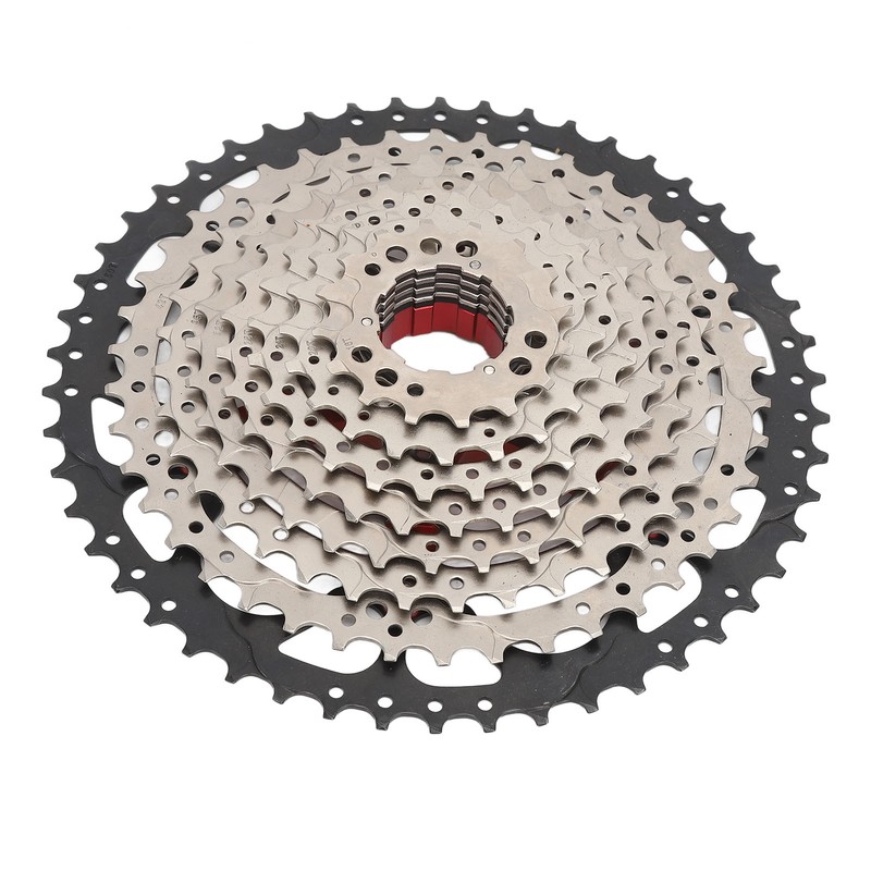 10 Speed Cassette Flywheel Aluminum Alloy 12‑50T Hollow Design Silent