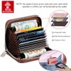 FurArt Credit Card Wallet, Zipper Card Cases Holder for Men