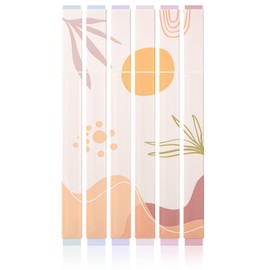 Mr. Pen- Aesthetic Highlighters, 6 pcs, Chisel Tip, Muted Pastel Colors, Boho Theme No Bleed Bible Highlighter Pastel