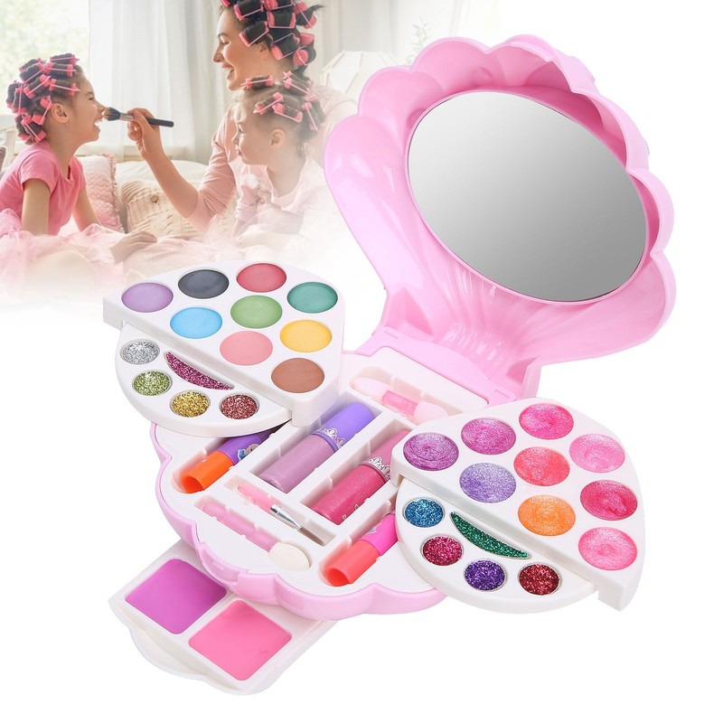 Shell Shaped Make Up Box Kids Makeup Kit for Children