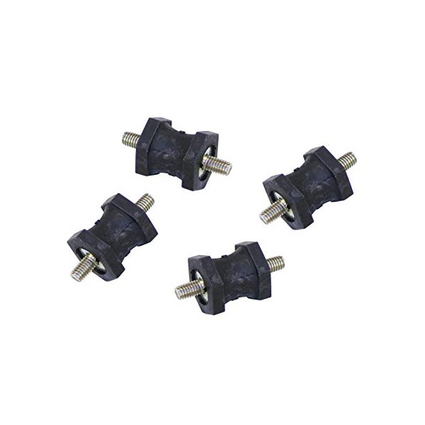 Rubber Oil Cooler Mounts, 1" Tall, 4 Pack, Compatible with