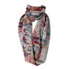 Etwoa Opera Theater Pattern Infinity Circle Scarf