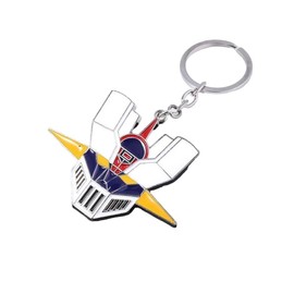 Keyring Compatible with Mazinga Robot Gadget Accessories Gift Idea Men Women Children Fantasy Cosplay White One Size, White