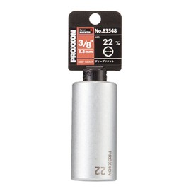 PROXXON No. 83548 Deep Socket, 3/8 inch (22 mm)