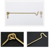 Hook and Eye Latch 10cm Retro Cabin Hooks Outside Solid