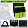 MELOTOUGH 7-Pocket Firefighter Tool Pouch with Carry Handle and Flap,
