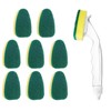Cleaning Sponge Dish Sponge with Handle Dish Wall Sponge Washing