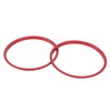 4pcs AC Vent Ring Outer Trim Aluminum Alloy Air Conditioning