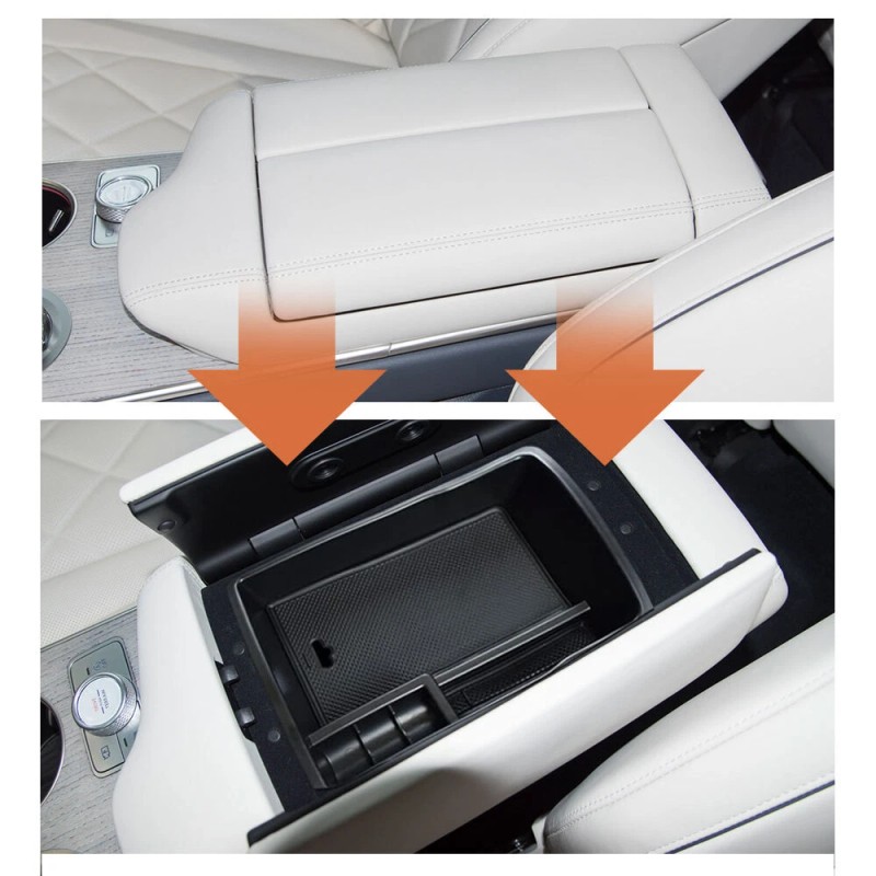 Unbranded For Genesis GV80 2021-2025 Car Center Armrest Storage Box
