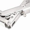 HOZEON 4 Pcs 170 Degree Frameless Cabinet Doors Hinges, Soft