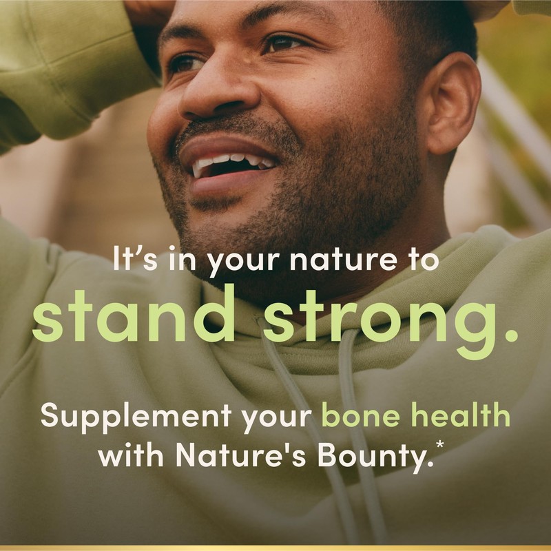 Nature's Bounty Calcium Carbonate & Vitamin D, Supports Immune Health