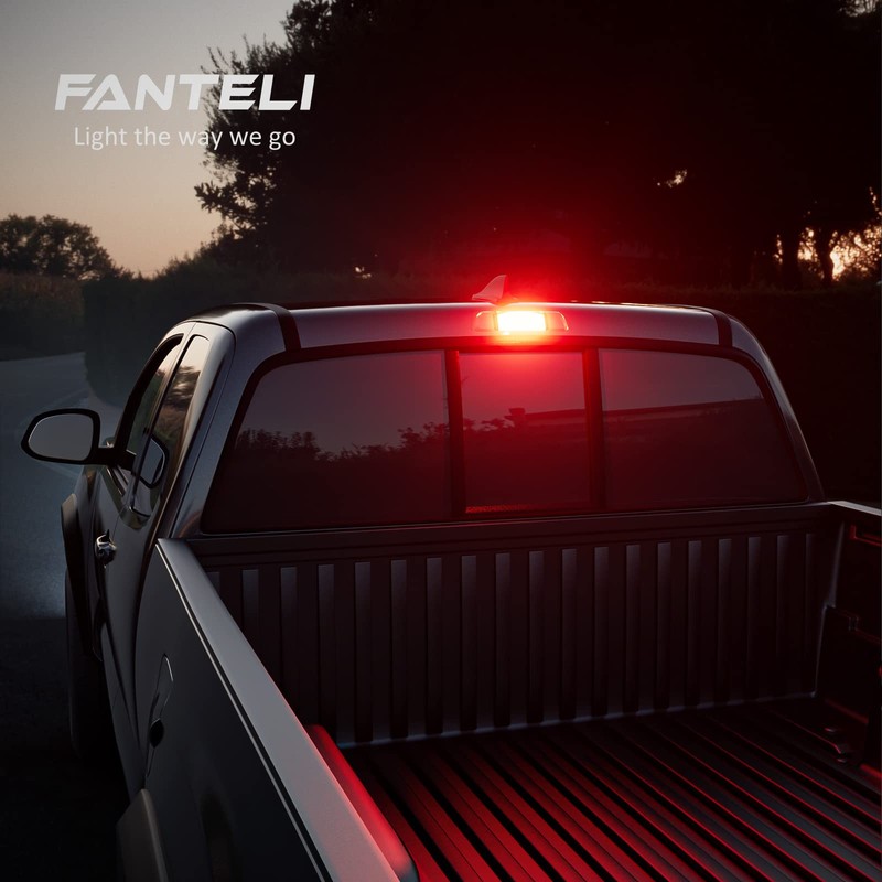 FANTELI 912 921 LED Bulb Red, Third Brake Center High
