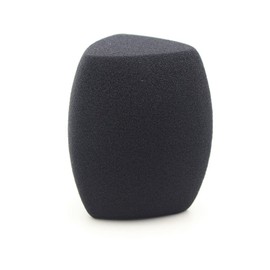 Mic Foam Windscreen Large Mic Foam Cover Sponge Windscreen for Handheld Interview Microphones Black